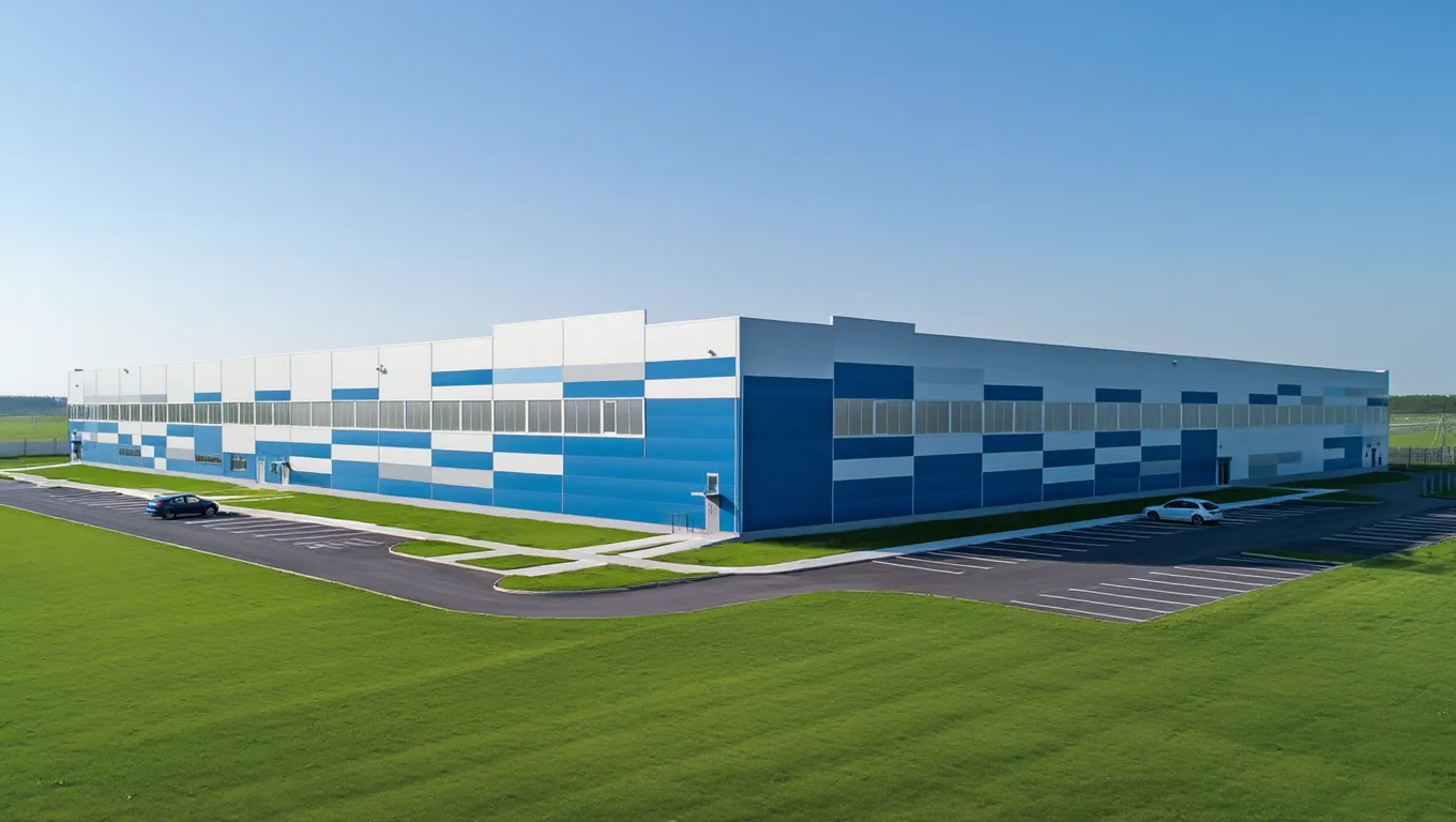 проект 3-этажного складского здания на 4649 м3 с офисом